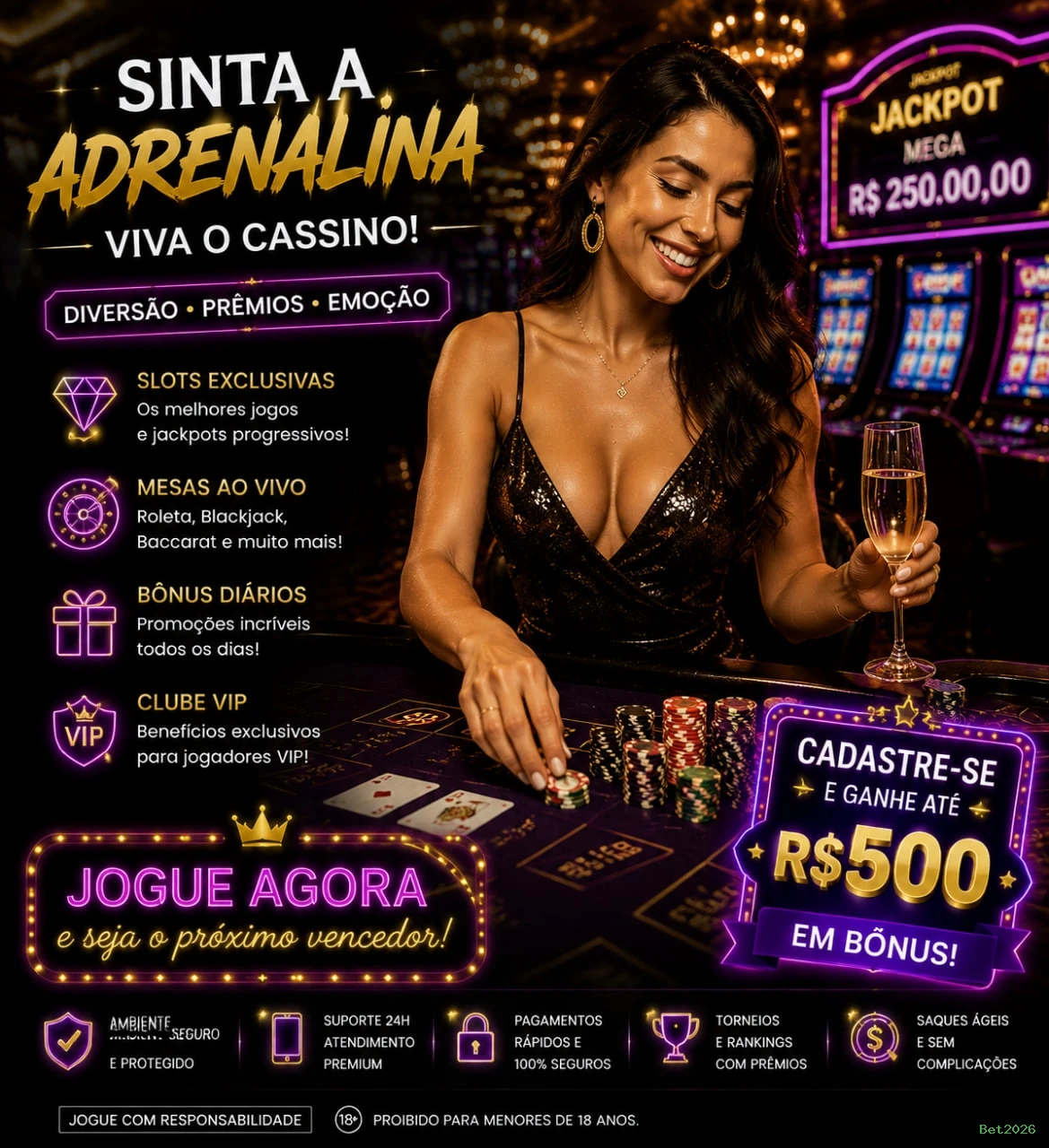 Página oficial da Bet2026 no Facebook